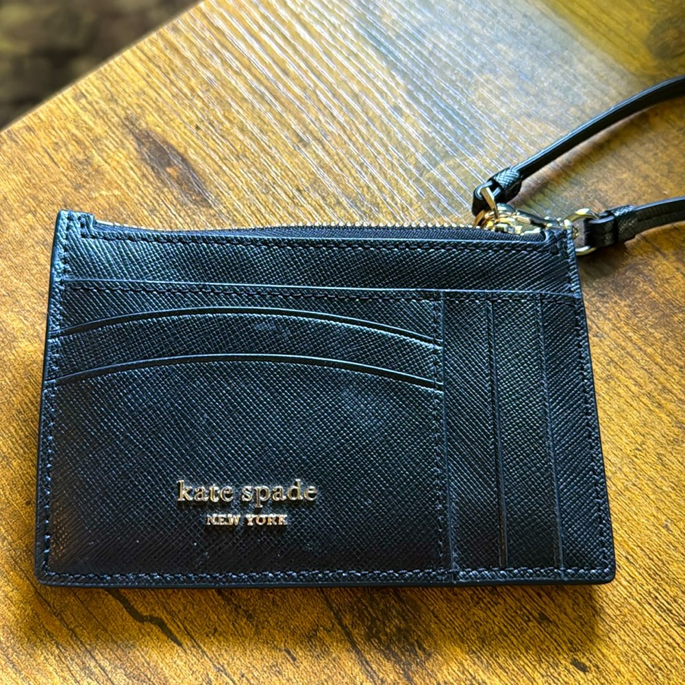 Black Kate Spade wristlet
